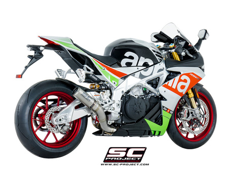 SC-Project tłumik końcowy CR-T Titanium Aprilia RSV4 2017