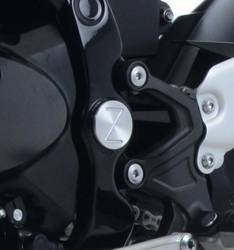 ZAŚLEPKA RAMY RG RACING KAWASAKI Z900RS LEWA LUB PRAWA STRONA SILVER