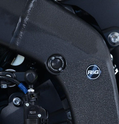 ZAŚLEPKA RAMY RG RACING YAMAHA YZF-R6 17- LEWA STRONA BLACK