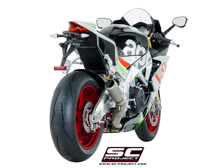 SC-Project tłumik końcowy CR-T Titanium Aprilia RSV4 2017