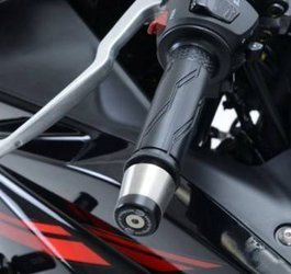 KOŃCÓWKI KIEROWNICY R&G YAMAHA YZF-R25 14-/YZF-R3 15-/MT-25/MT-03 BLACK
