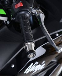 KOŃCÓWKI KIEROWNICY R&G KAWASAKI NINJA 250SL/Z250SL/Z650/NINJA 650 17-/VERSYS X-250/300/H2 SX, BLACK