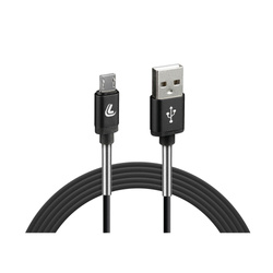 38921 USB &gt; Micro USB - 200 cm - černý