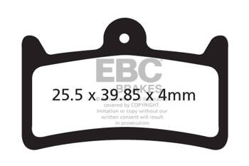 CFA639HH - Klocki hamulcowe rowerowe (spiekane) EBC Brakes