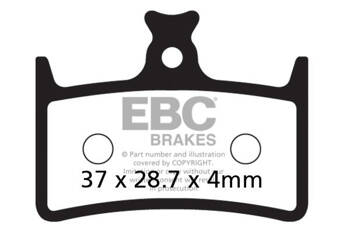 CFA647HH - Klocki hamulcowe rowerowe (spiekane) EBC Brakes