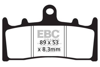 Klocki hamulcowe EBC FA188 (kpl. na 1 tarcze)