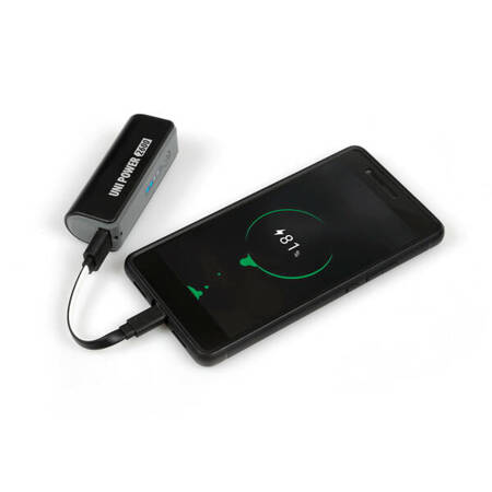 38820 Uni-Power 2600 powerbank z uniwersalnym kablem Apple/Micro USB