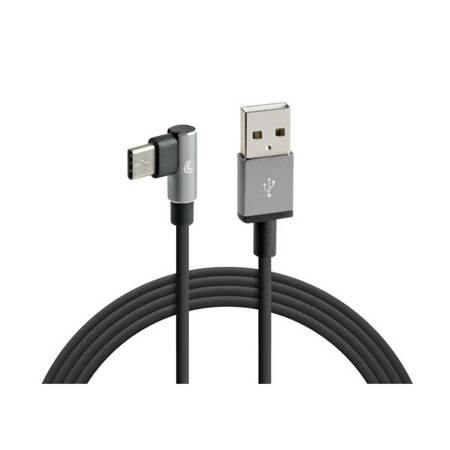 38838 Kabel Usb 90° &gt; Usb typ C - 100 cm - černý