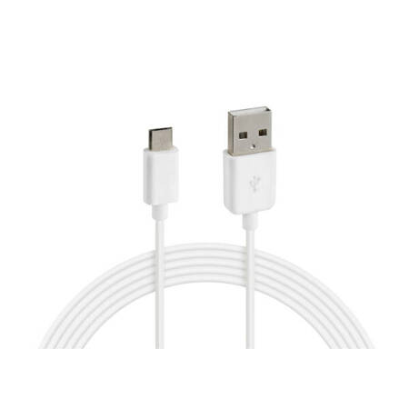 38884 Przewód USB > Micro USB - 100 cm - Biały