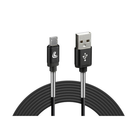 38921 USB > Micro USB - 200 cm - Czarny