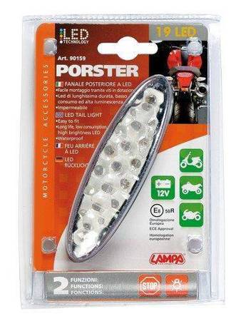 90159 Porster, lampa tylna LED, 12V