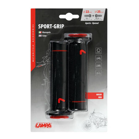 90580 Manetki uniwersalne Sport-Grip czerwone