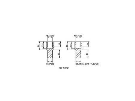 ADAPTER LUSTEREK HI-TECH DO OWIEWEK (9271N, PRAWY)