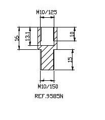 ADAPTER LUSTEREK HI-TECH DO OWIEWEK (9585N, LEWY)