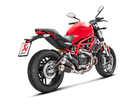 Akrapovic Tłumik końcowy Ducati Monster 797 2017-2020 / Scrambler Icon / Uraban /Enduro /Classic / Full Throtthle 