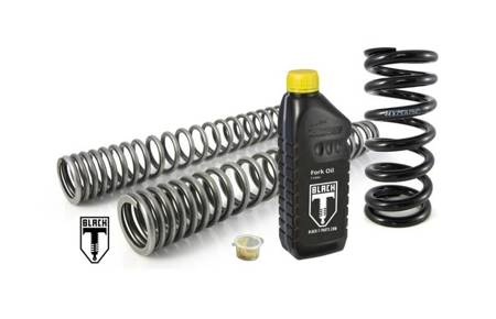 BLACK-T progressive replacement springs for Suzuki VS 1400 GL INTRUDER (Boulevard S83) 1987 - 2009