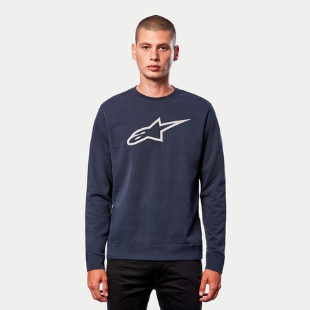 BLUZA ALPINESTARS AGELESS CREW NAVY/GREY