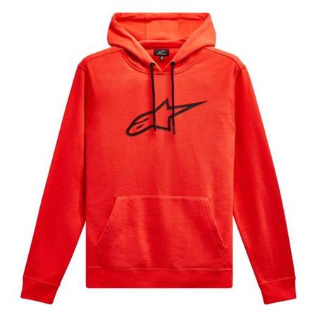 BLUZA ALPINESTARS AGELESS V2 WARM RED/BLACK