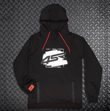 BLUZA Z KAPTUREM 4SR HOODIE DRIFT BLACK