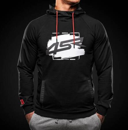 BLUZA Z KAPTUREM 4SR HOODIE DRIFT BLACK