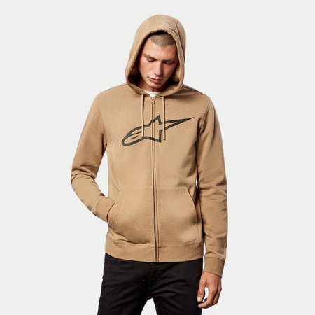 BLUZA Z KAPTUREM NA ZAMEK ALPINESTARS AGELESS II SAND/BLACK