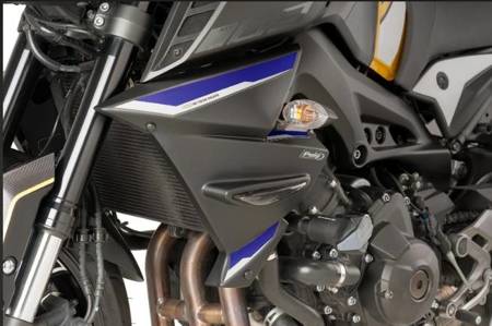 BOCZNE PANELE CHŁODNICY DO YAMAHA MT-09 17-20 (Z KIERUNKOWSKAZAMI)