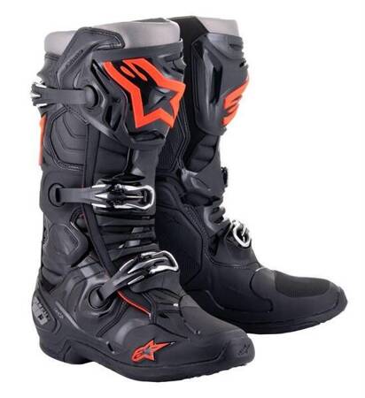 BUTY ALPINESTARS TECH 10 BLACK/FLUO RED