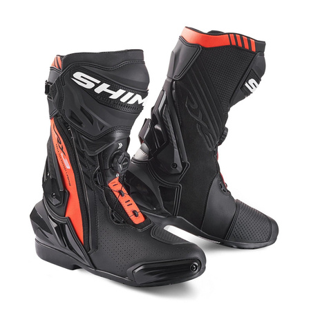 BUTY MOTOCYKLOWE VRX-3 MEN RED FLUO Shima