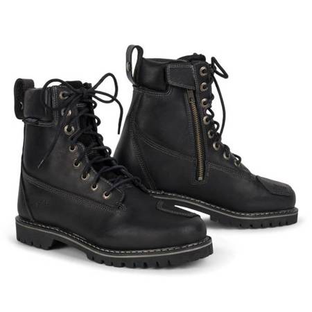 BUTY SKÓRZANE BROGER ALASKA VINTAGE BLACK