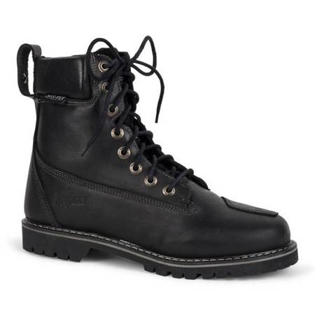 BUTY SKÓRZANE BROGER ALASKA VINTAGE BLACK