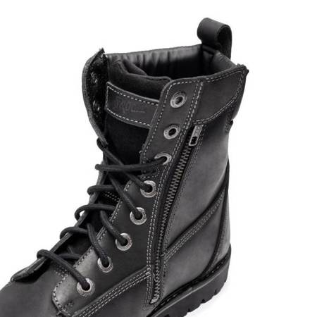 BUTY SKÓRZANE BROGER ALASKA VINTAGE BLACK