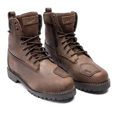 BUTY SKÓRZANE BROGER ALASKA VINTAGE BROWN