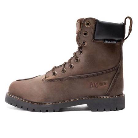 BUTY SKÓRZANE BROGER ALASKA VINTAGE BROWN