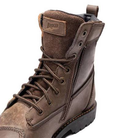 BUTY SKÓRZANE BROGER ALASKA VINTAGE BROWN