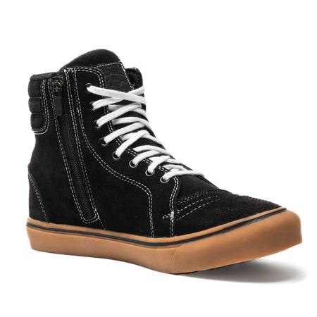 BUTY SKÓRZANE BROGER CALIFORNIA BLACK/GUM SOLE