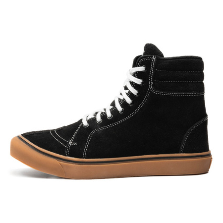 BUTY SKÓRZANE BROGER CALIFORNIA BLACK/GUM SOLE