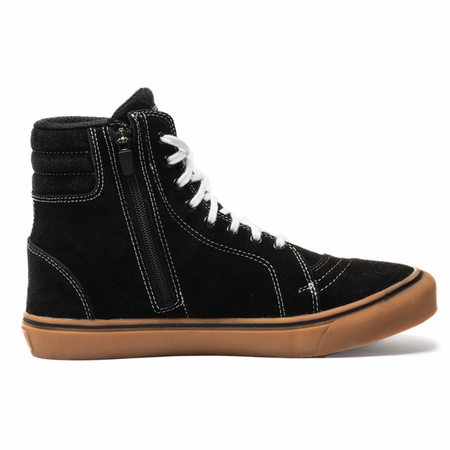 BUTY SKÓRZANE BROGER CALIFORNIA BLACK/GUM SOLE