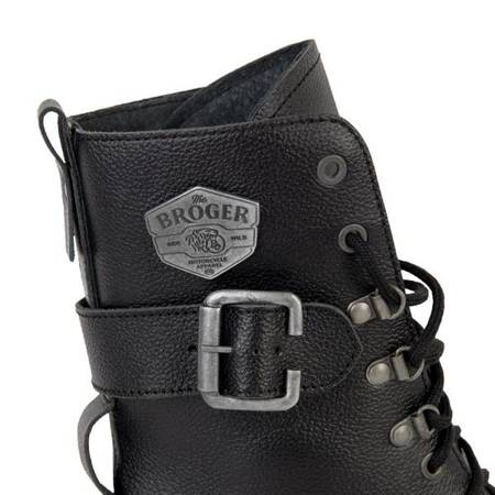 BUTY SKÓRZANE BROGER OHIO BLACK