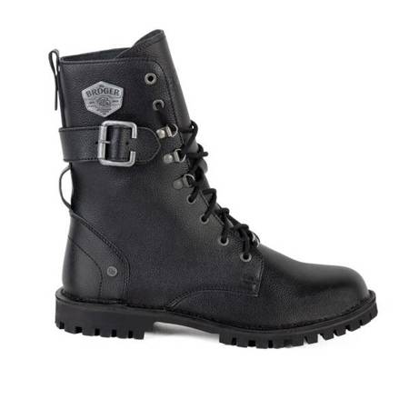 BUTY SKÓRZANE BROGER OHIO BLACK