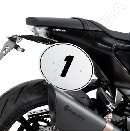 Barracuda Husqvarna Vitpilen Tablica Numeryczna