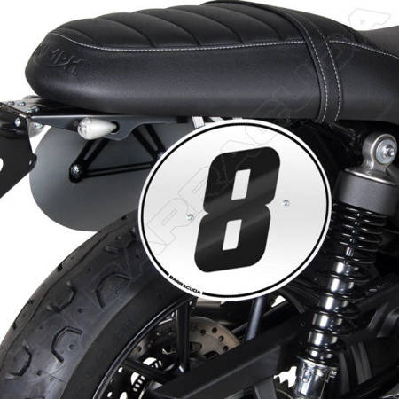 Barracuda Triumph Street Twin Tablice numeryczne