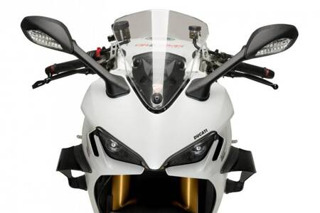 Boczne spoilery dociskowe do Ducati Panigale V2 / V4 / Supersport (Race) Czarny (N) 20431N