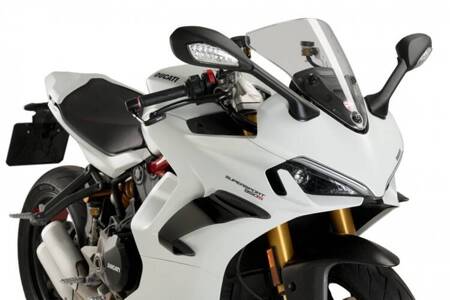 Boczne spoilery dociskowe do Ducati Panigale V2 / V4 / Supersport (Race) Czarny (N) 20431N