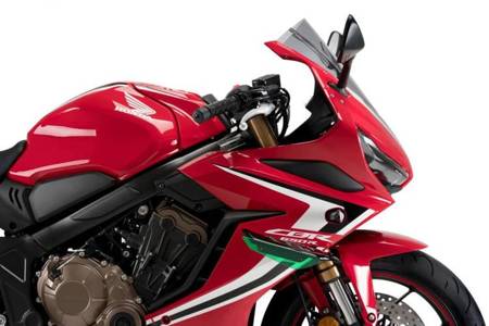 Boczne spoilery dociskowe do Honda CBR650R 19-22 Zielony (V) 3569V