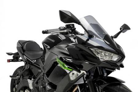 Boczne spoilery dociskowe do Kawasaki Ninja 650 20-22 Zielony (V) 3882V