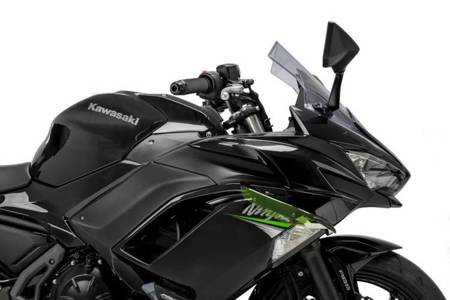 Boczne spoilery dociskowe do Kawasaki Ninja 650 20-22 Zielony (V) 3882V