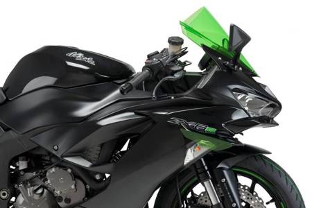 Boczne spoilery dociskowe do Kawasaki ZX-6R 19-21 Zielony (V) 3176V