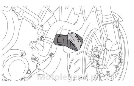 CRASH PADY PUIG DO HONDA CB300R 18-20