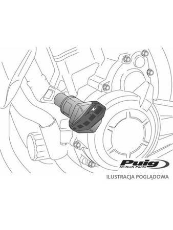 CRASH PADY PUIG DO YAMAHA R6 08-16