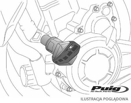 CRASH PADY PUIG KTM DUKE 125 11-15/ DUKE 200 12-15